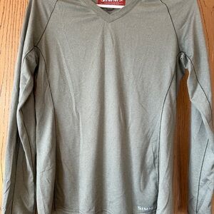 Simms Olive Long Sleeve Shirt